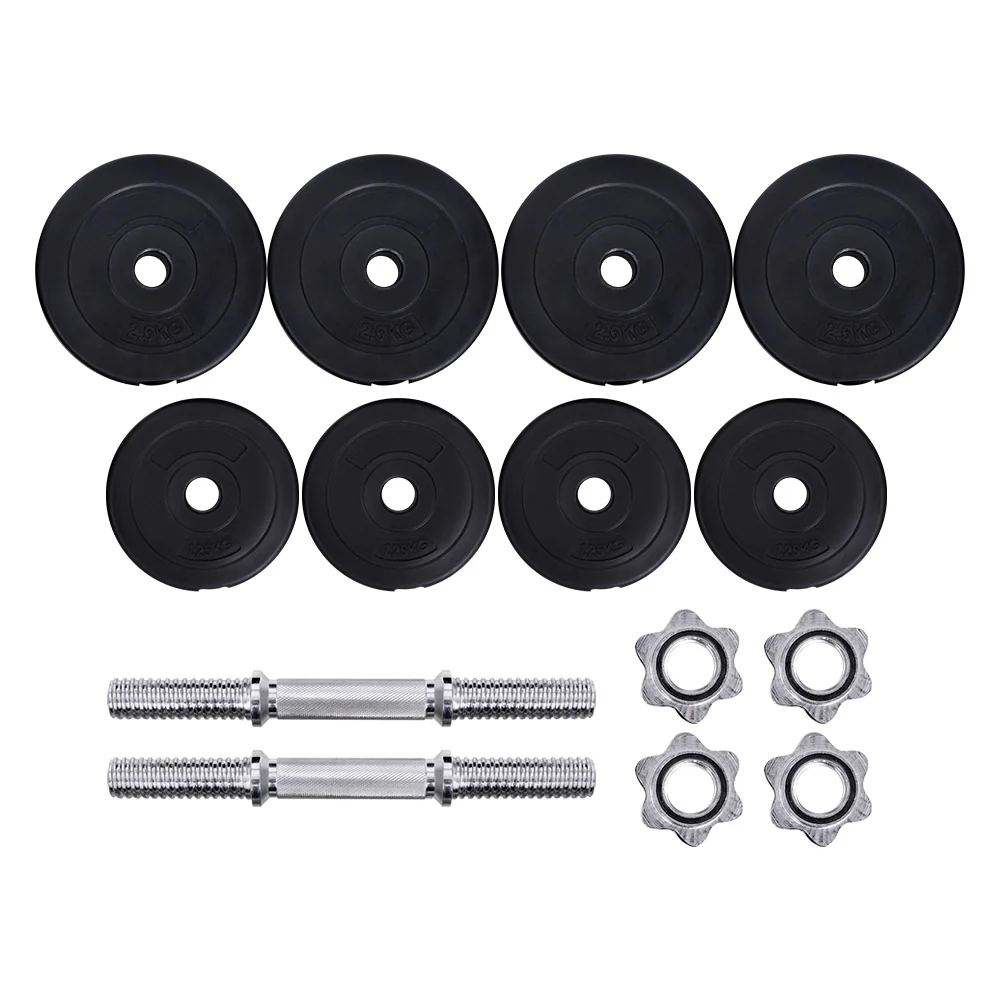 Everfit 20kg Dumbbell Set Weight Plates Dumbbells Lifting Bench - Image 4