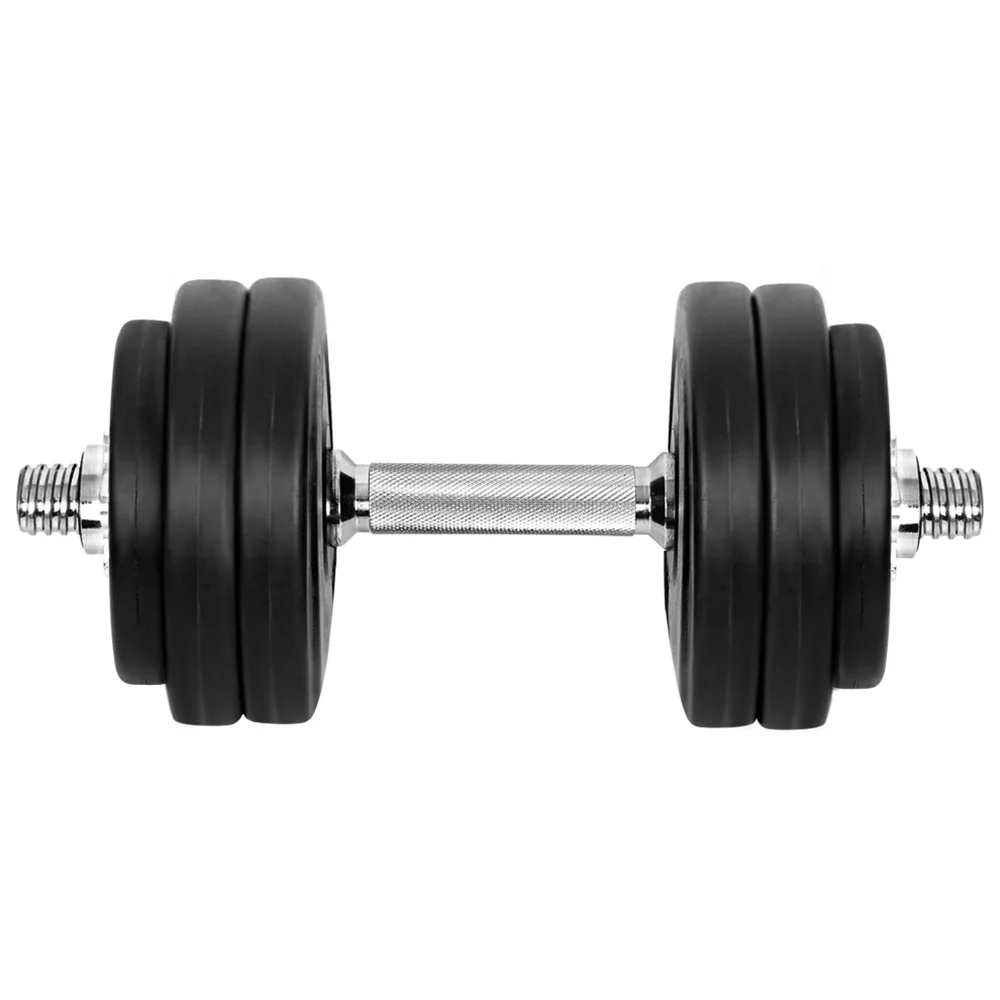 Everfit 30kg Dumbbell Set Weight Plates Dumbbells Lifting Bench - Image 3