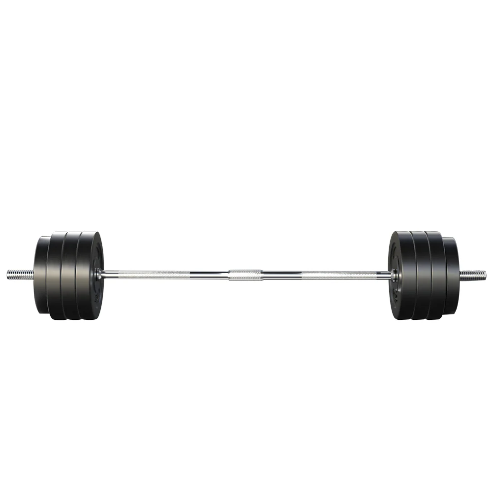 Everfit 78kg Barbell Set Weight Plates Bar Lifting Bench 168cm - Image 3