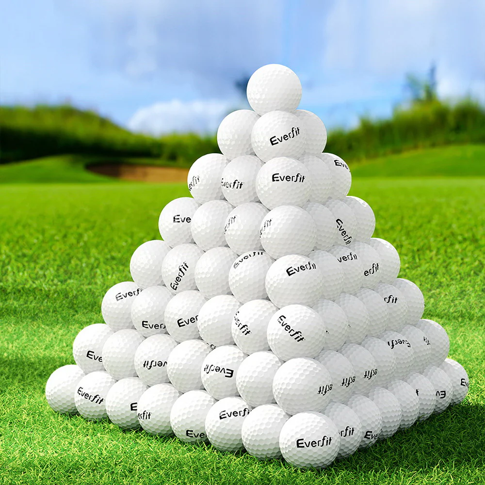 Everfit 120pcs Golf Ball Set Reusable Distance Golf Balls Practice Training - Image 2