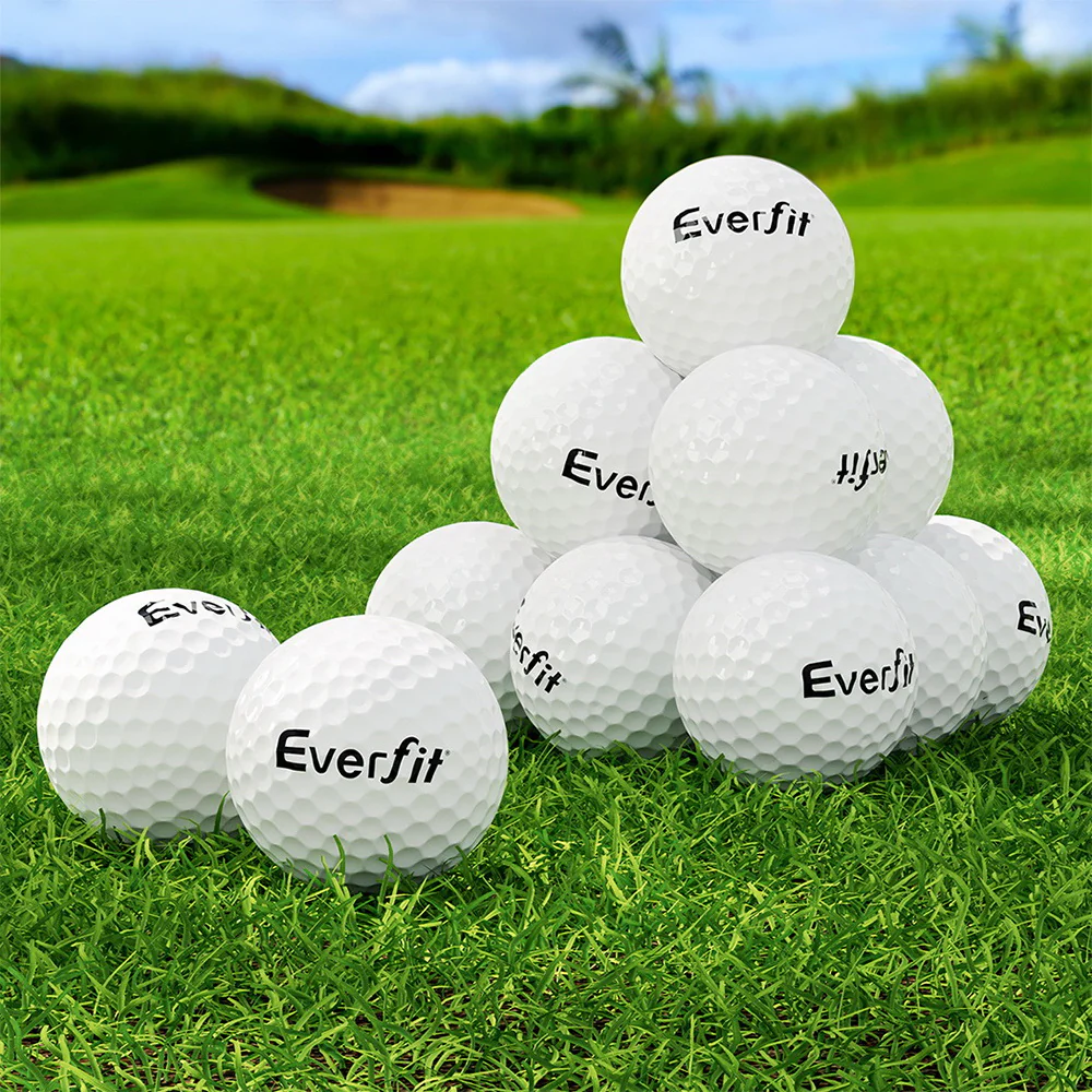 Everfit 12Pcs Golf Ball Set Reusable Distance Golf Balls Practice Training - Image 2