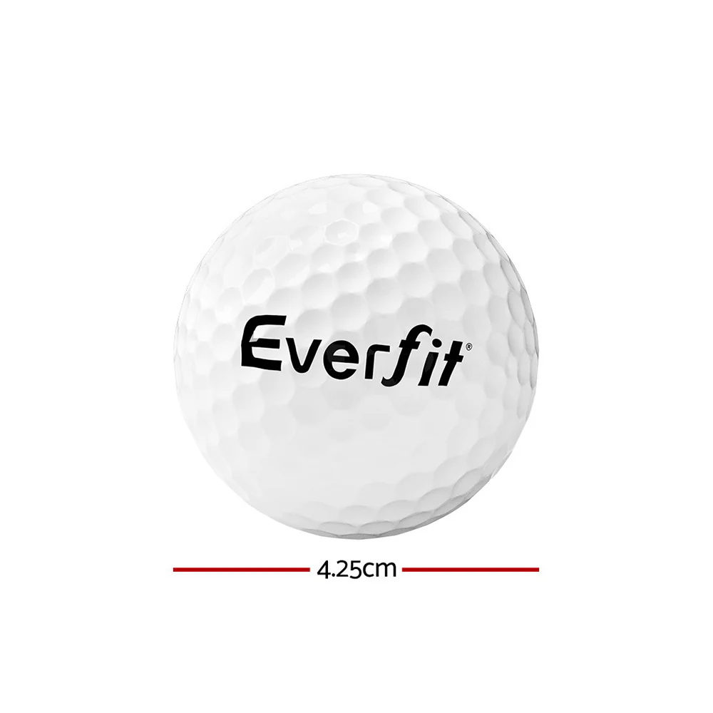 Everfit 12Pcs Golf Ball Set Reusable Distance Golf Balls Practice Training - Image 3