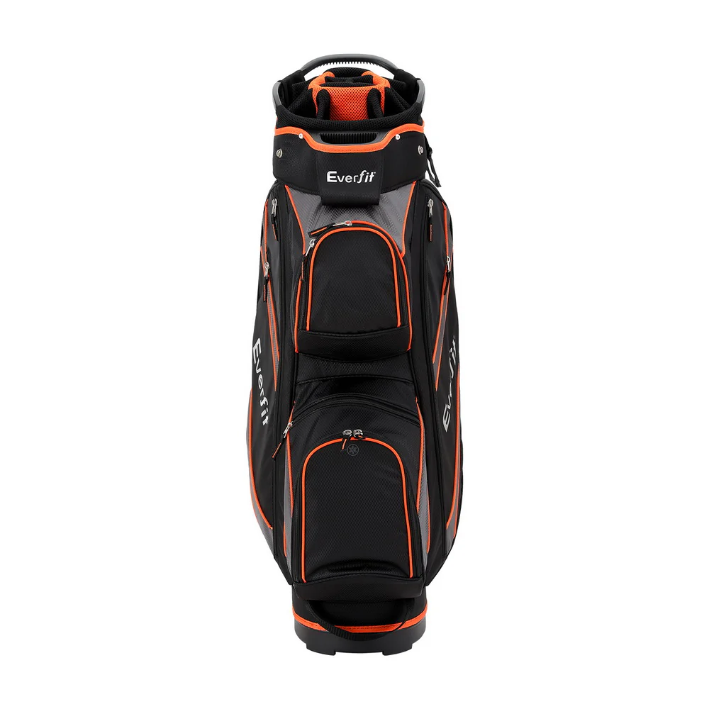 Everfit 14 Ways Dividers Golf Bag Stand Insulated Carry Bag Zippered Rain Cover - Image 4