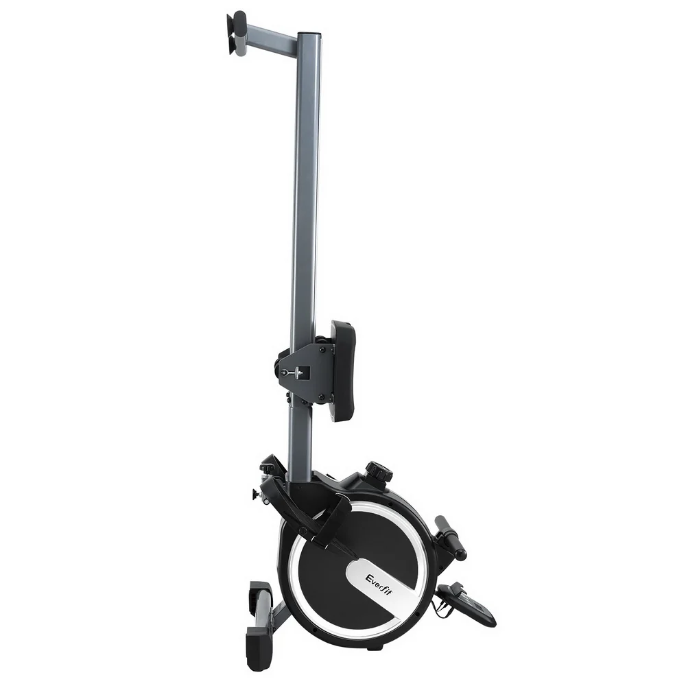 Everfit 16 Level Magnetic Rowing Machine for Home with App Connect Black - Image 3