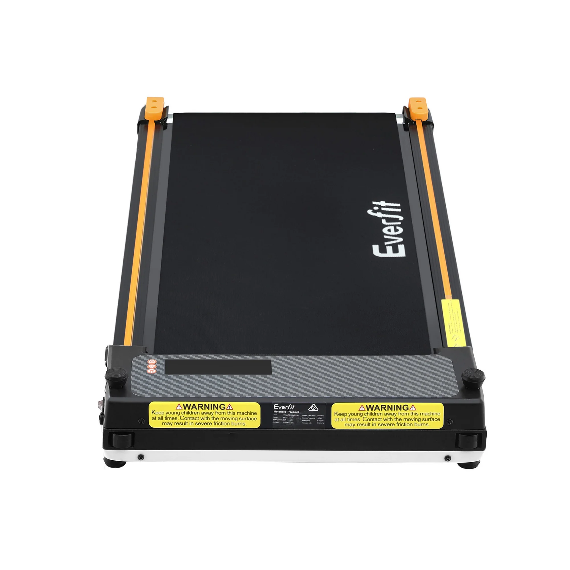 Everfit 2 Side Walking Pad Treadmill with Massage Function Fitness 380mm Black - Image 3