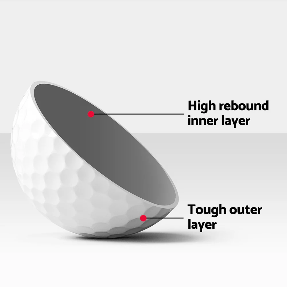 Everfit 24pcs Golf Ball Set Reusable Distance Golf Balls Practice Training - Image 6