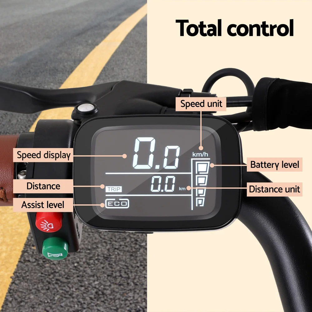 Everfit 26 Electric Bike City Bicycle eBike e-Bike Commuter w/ Battery WH - Image 7