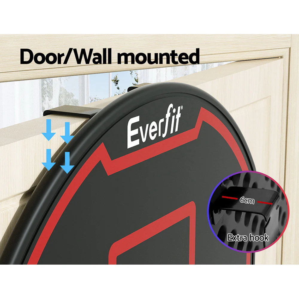Everfit 38 Basketball Hoop Backboard Door Wall Mounted Ring Net Sports Kids - Image 4