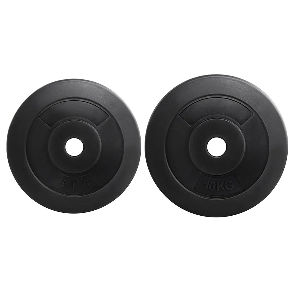 Everfit 50kg Barbell Weight Plates Standard Home Gym Press Fitness Exercise - Image 3