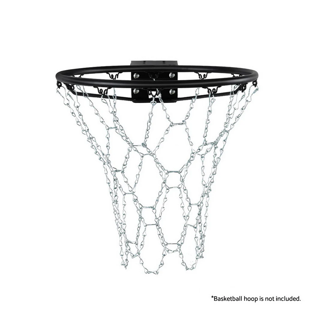Everfit Basketball Ring Metal Braided Chain Net 12 Loop - Image 4