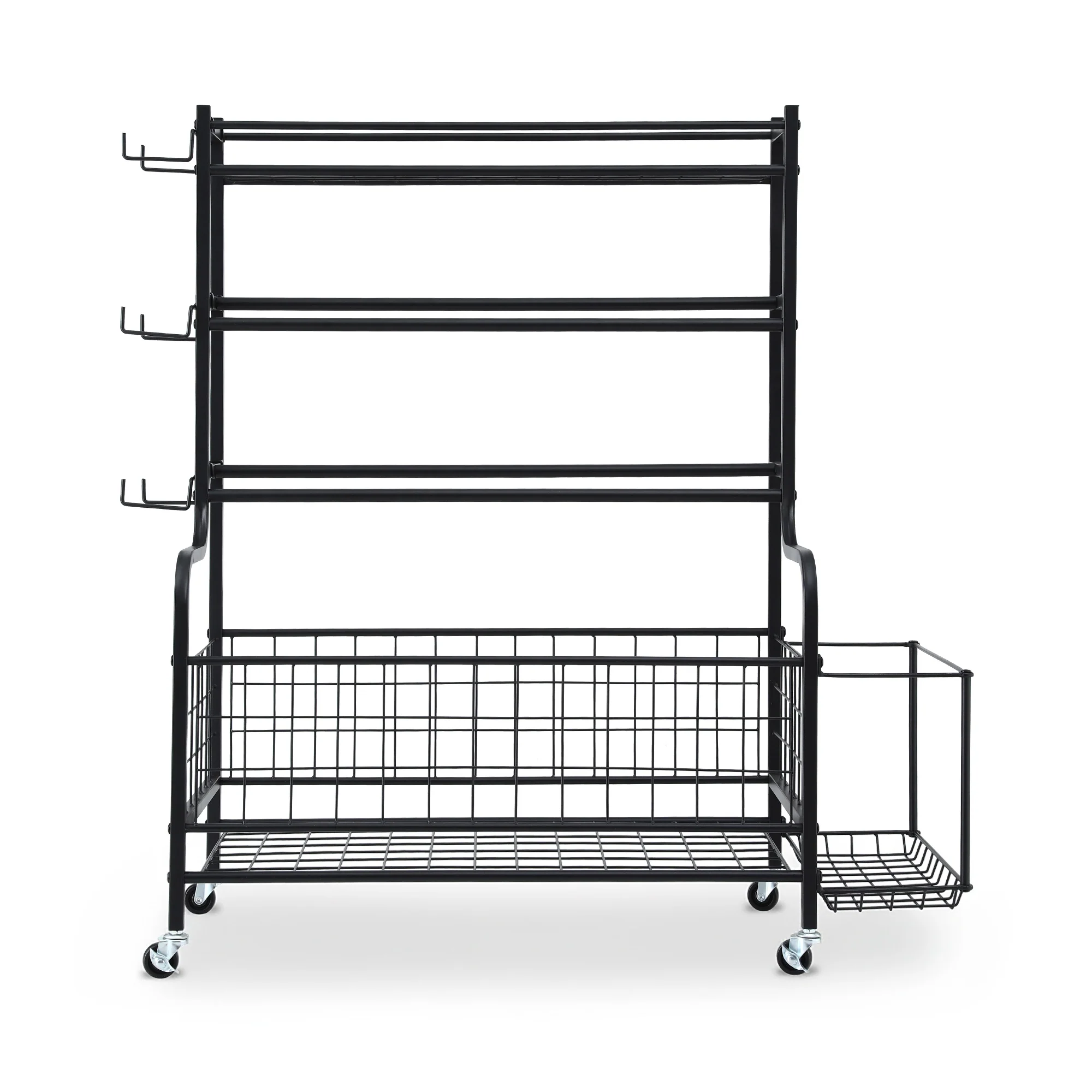 Everfit Dumbbell Rack Weight Rack for Dumbbells Home Gym Storage Black - Image 3