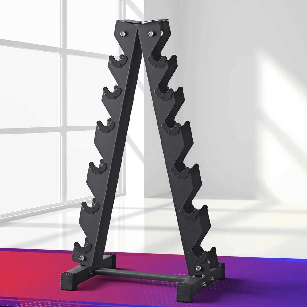 Everfit Dumbbells Rack 6 Tier Dumbbell Stand Home Gym Storage 200kg Capacity - Image 7