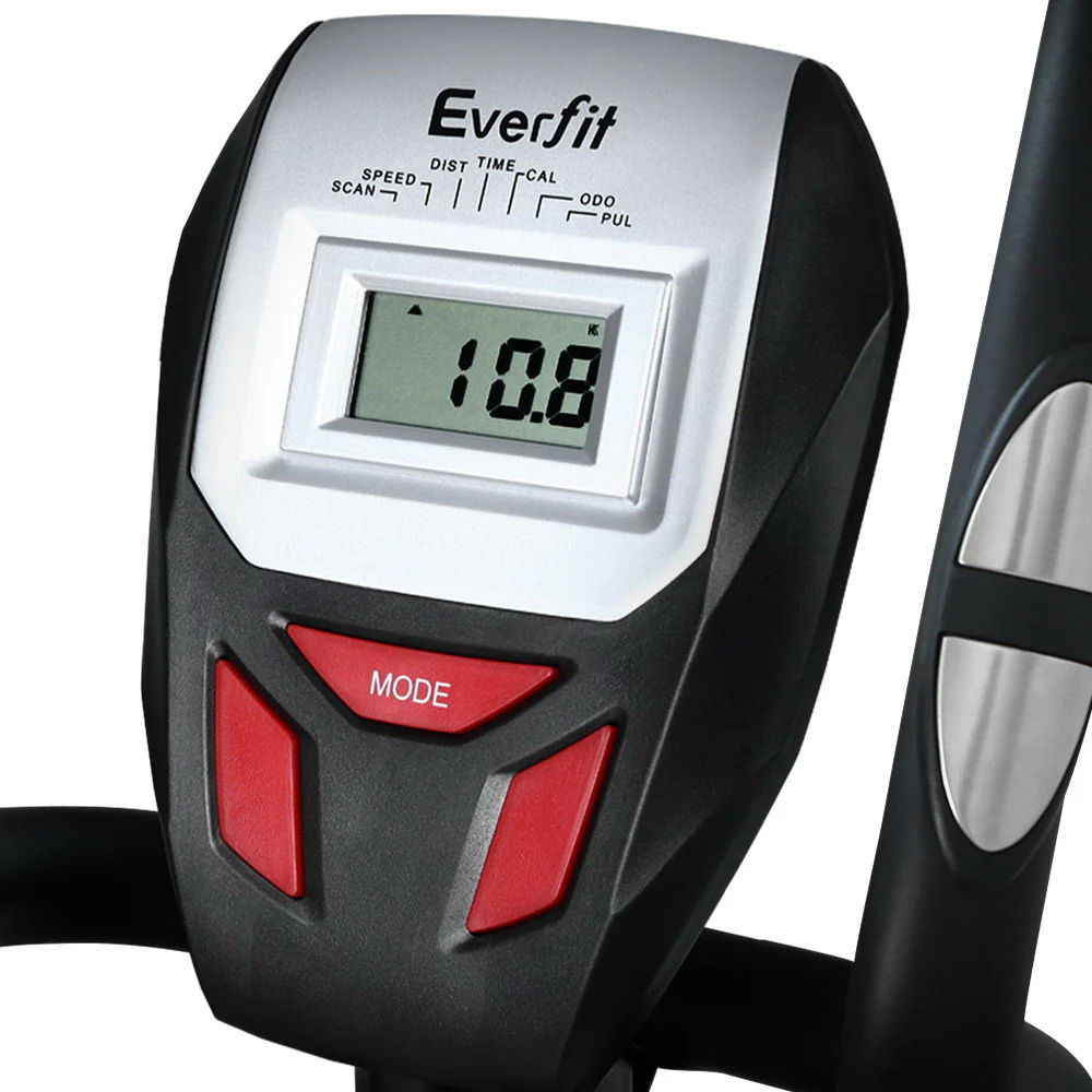 Everfit Exercise Bike Elliptical Cross Trainer Home Gym Fitness Machine LCD - Image 5