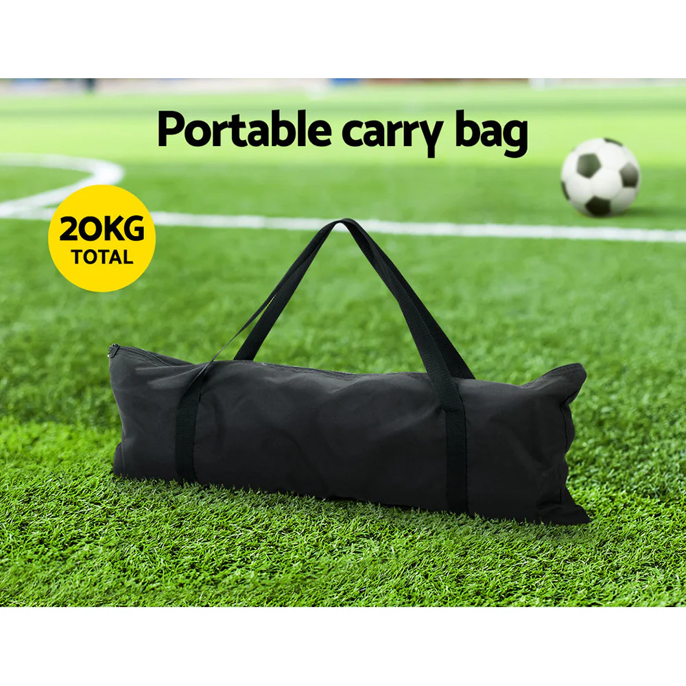 Everfit Soccer Net Baseball Pitching Football Goal Training Aid 9 Target Zone - Image 5