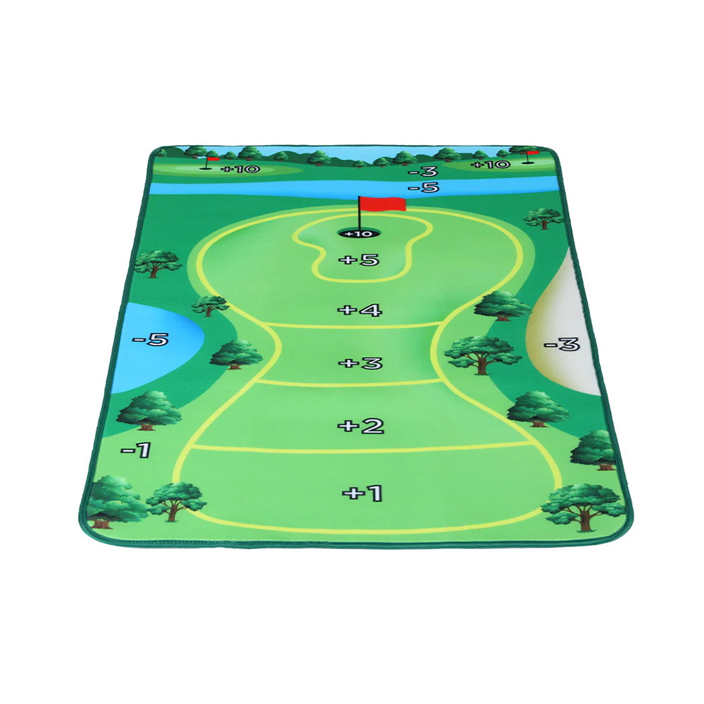 Everfit Golf Chipping Game Mat Indoor Outdoor PracticeÂ Training Aid Set - Image 3