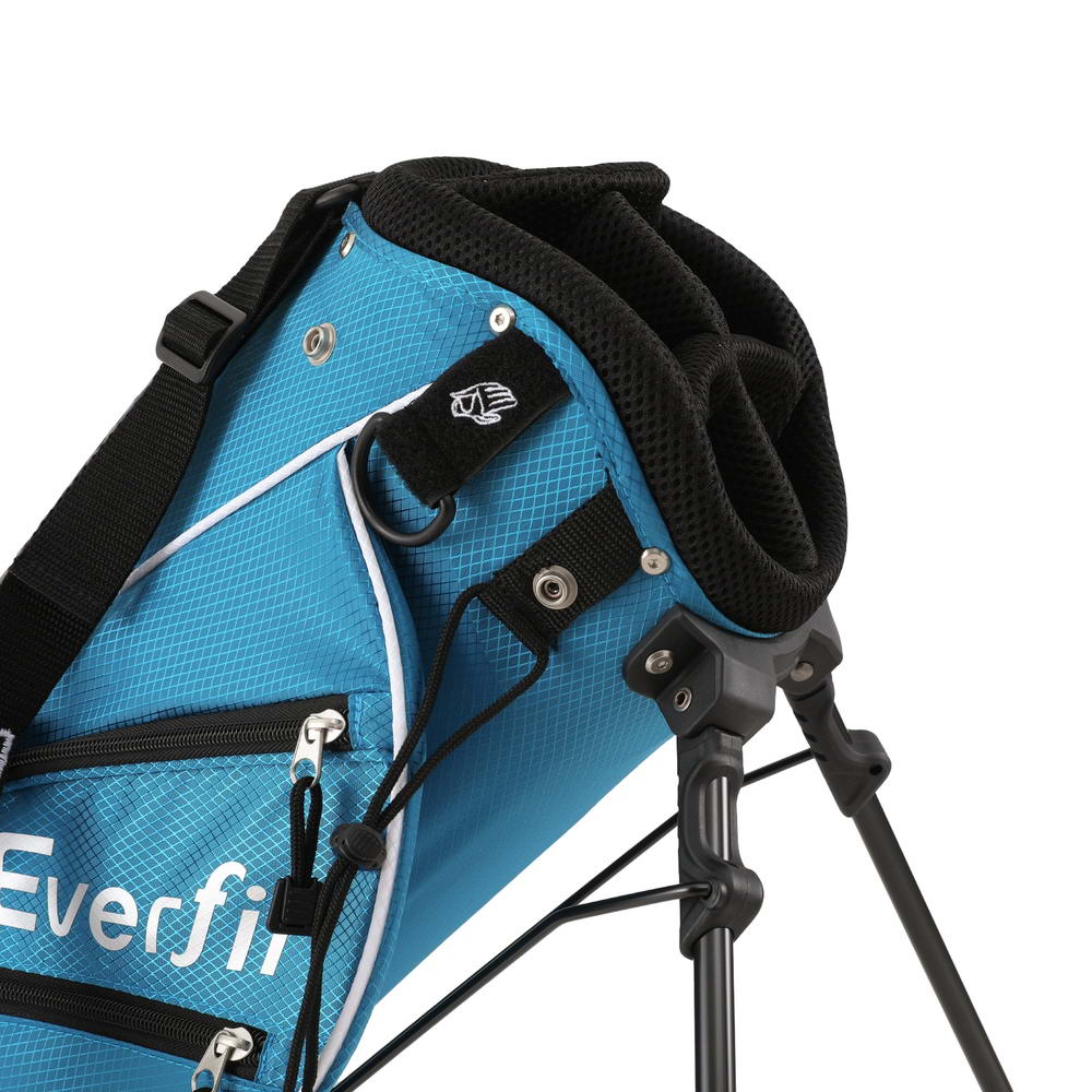 Everfit Golf Clubs Set Junior Right Handed Golf Wedges Iron Golf Stand Bag - Image 4