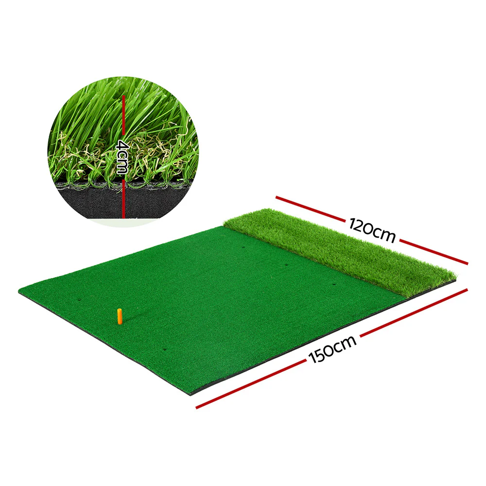 Everfit Golf Hitting Mat Portable Driving Range Practice Training Aid 2 in 1 - Image 2