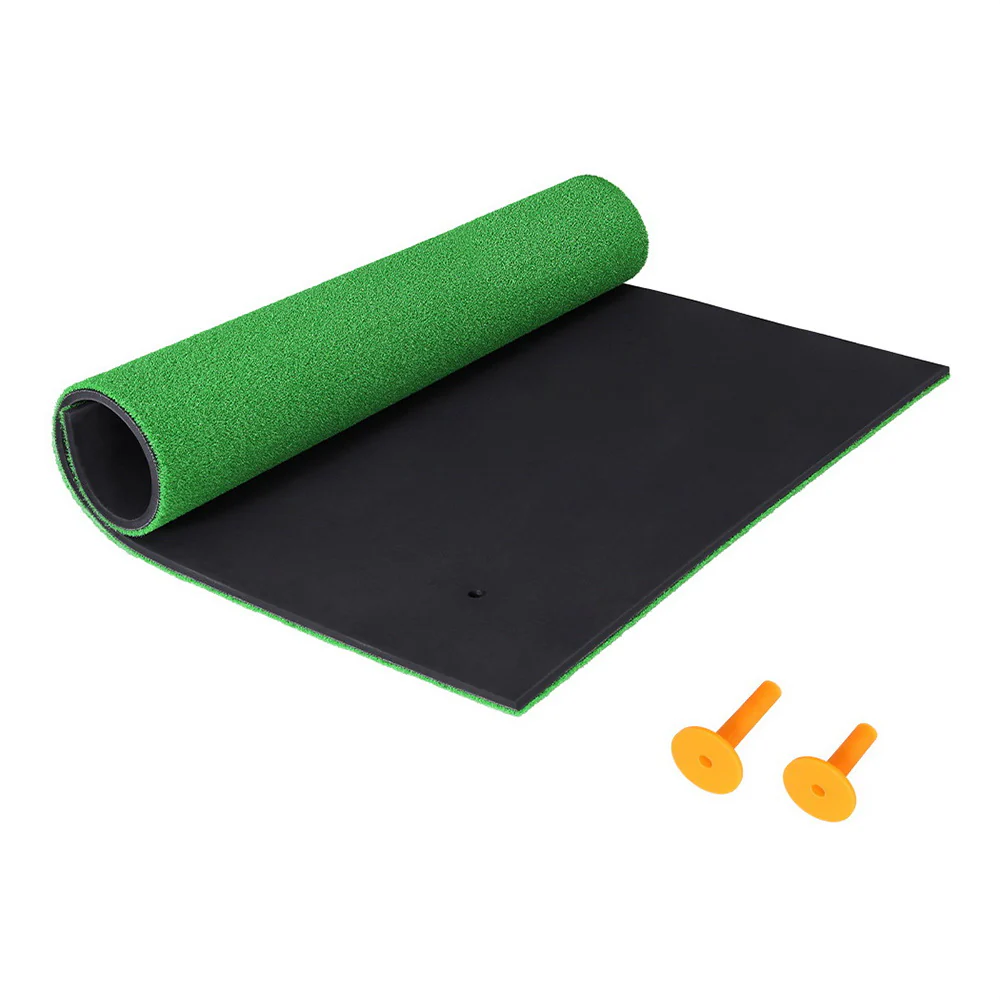 Everfit Golf Hitting Mat Portable DrivingÂ Range PracticeÂ Training Aid 100x125cm - Image 3