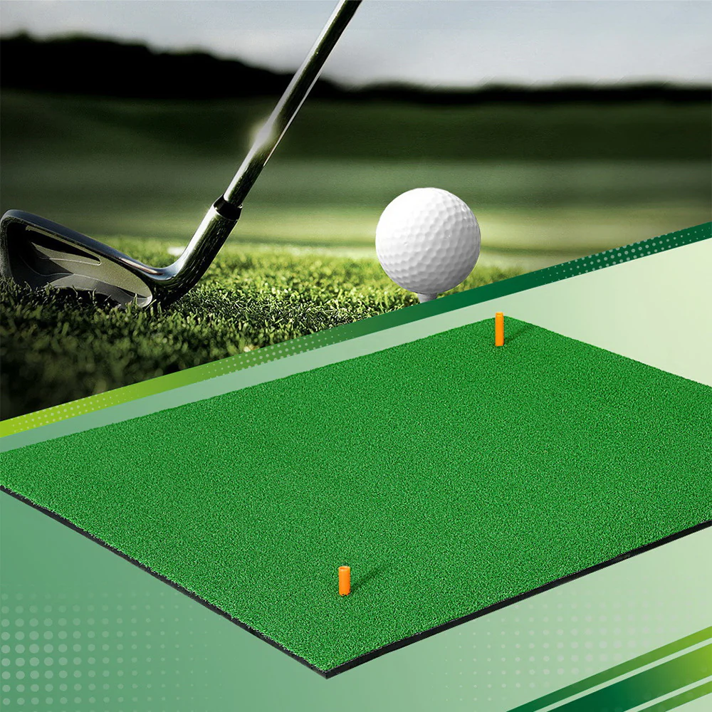 Everfit Golf Hitting Mat Portable DrivingÂ Range PracticeÂ Training Aid 100x125cm - Image 7
