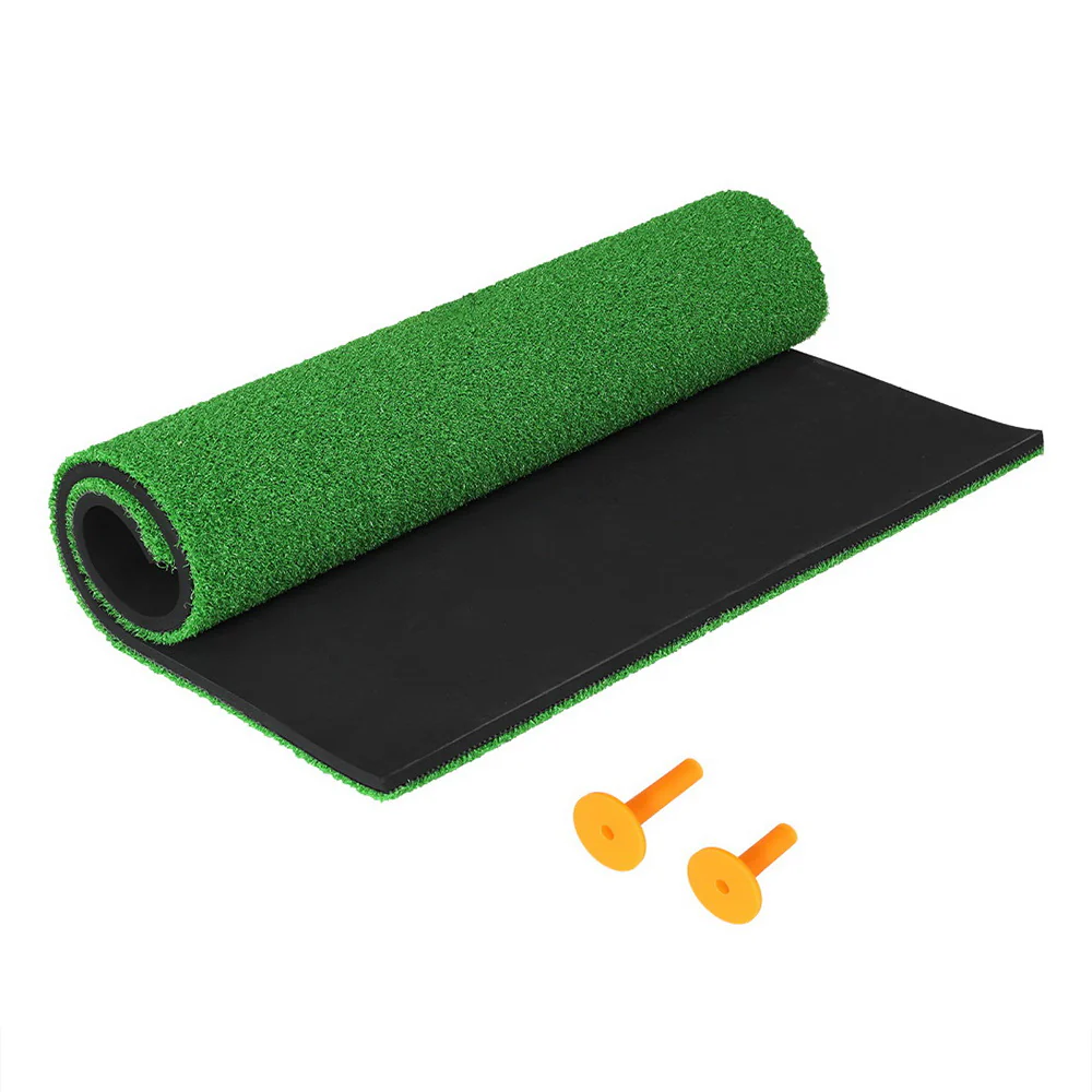 Everfit Golf Hitting Mat Portable DrivingÂ Range PracticeÂ Training Aid 150x150cm - Image 3