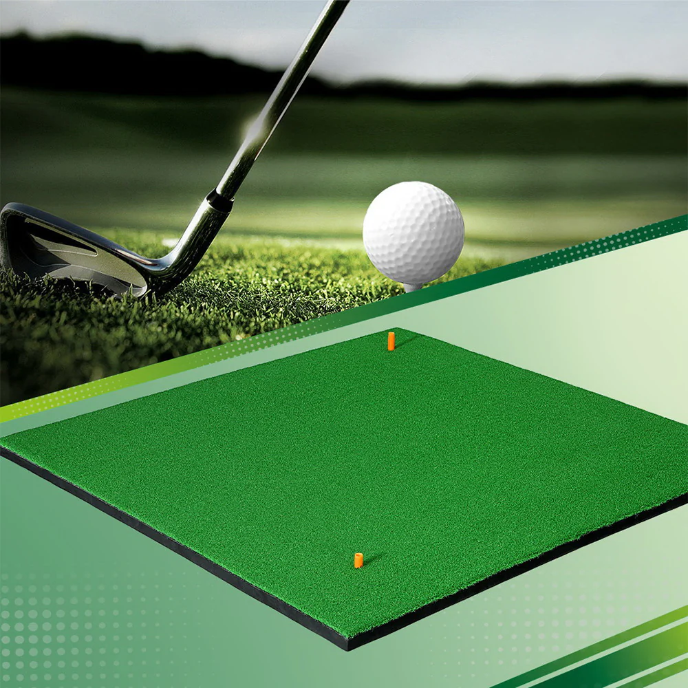 Everfit Golf Hitting Mat Portable DrivingÂ Range PracticeÂ Training Aid 150x150cm - Image 7