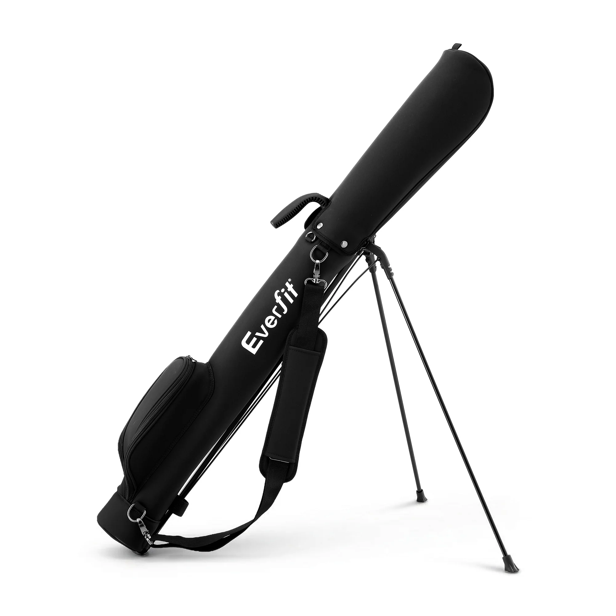 Everfit Golf Stand Bag Lightweight Sunday Pitch And Putt Bag Black - Image 3