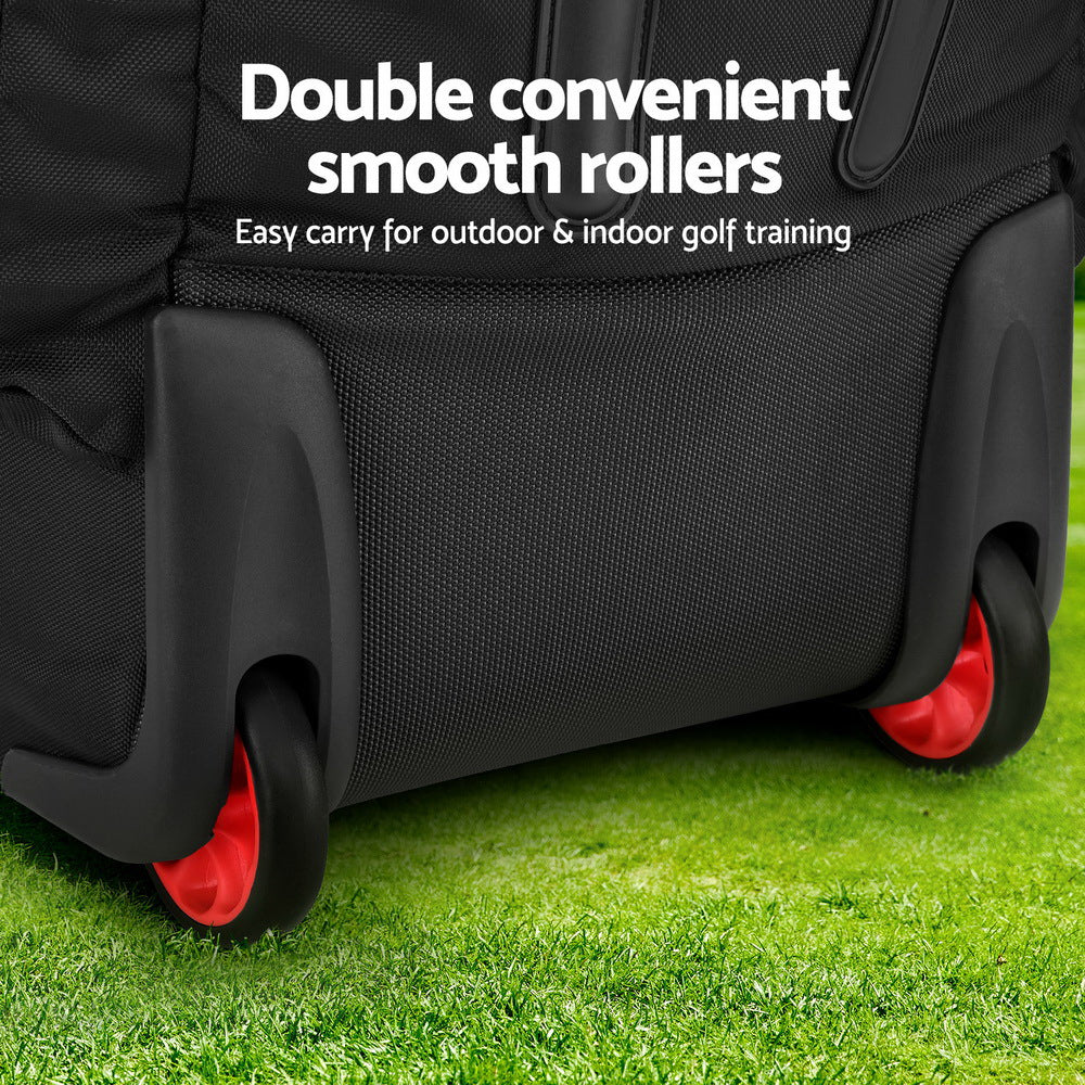 Everfit Golf Travel Bags for Airlines with Wheels Golf Clubs Hard Case Foldable - Image 5