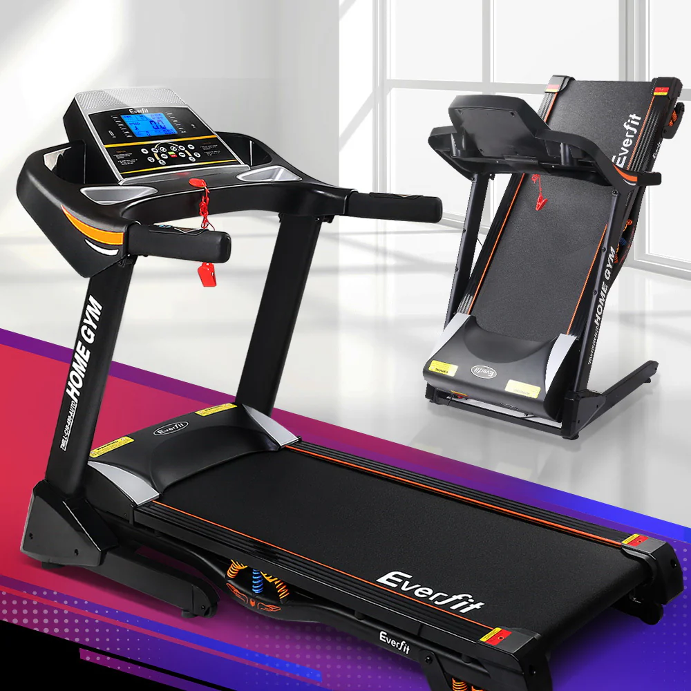 Everfit Treadmill Electric Auto Incline Home Gym Fitness Exercise Machine 480mm - Image 7