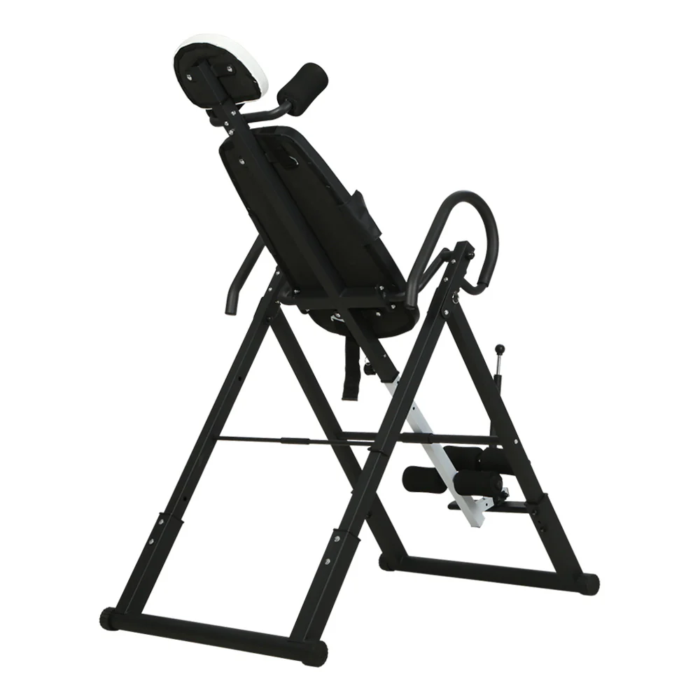 Everfit Inversion Table Gravity Exercise Inverter Back Stretcher Home Gym Grey - Image 3