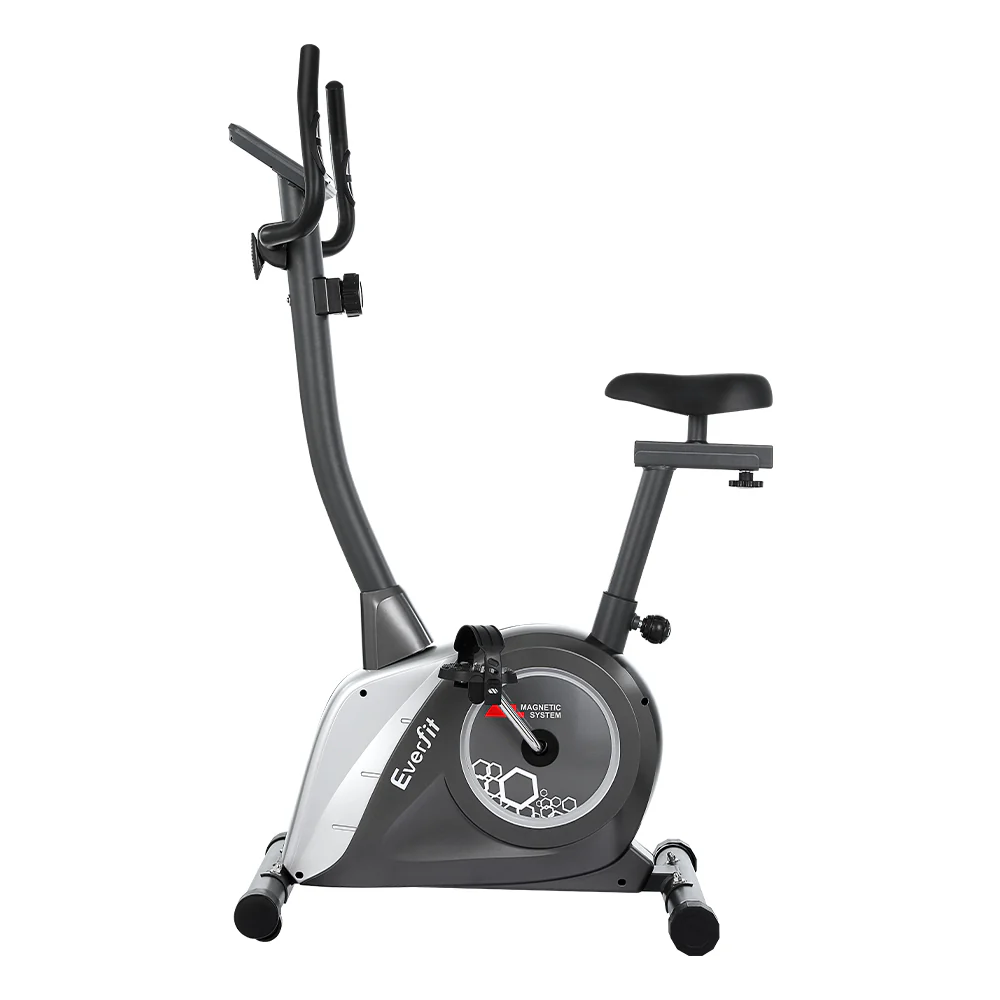 Everfit Magnetic Exercise Bike Upright Bike Fitness Home Gym Cardio - Image 3
