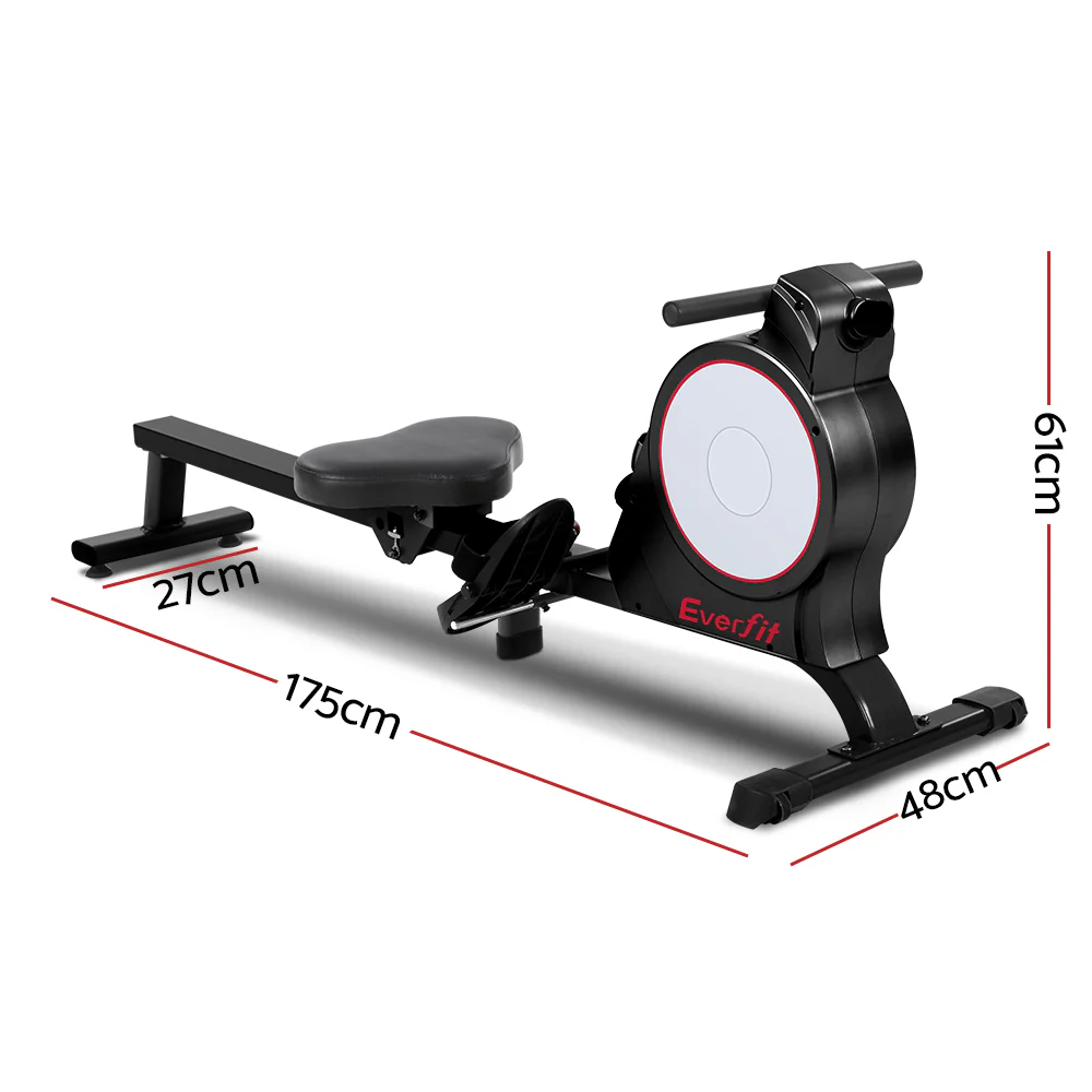 Everfit Rowing Machine Rower Magnetic Resistance Exercise Gym Home Cardio - Image 2