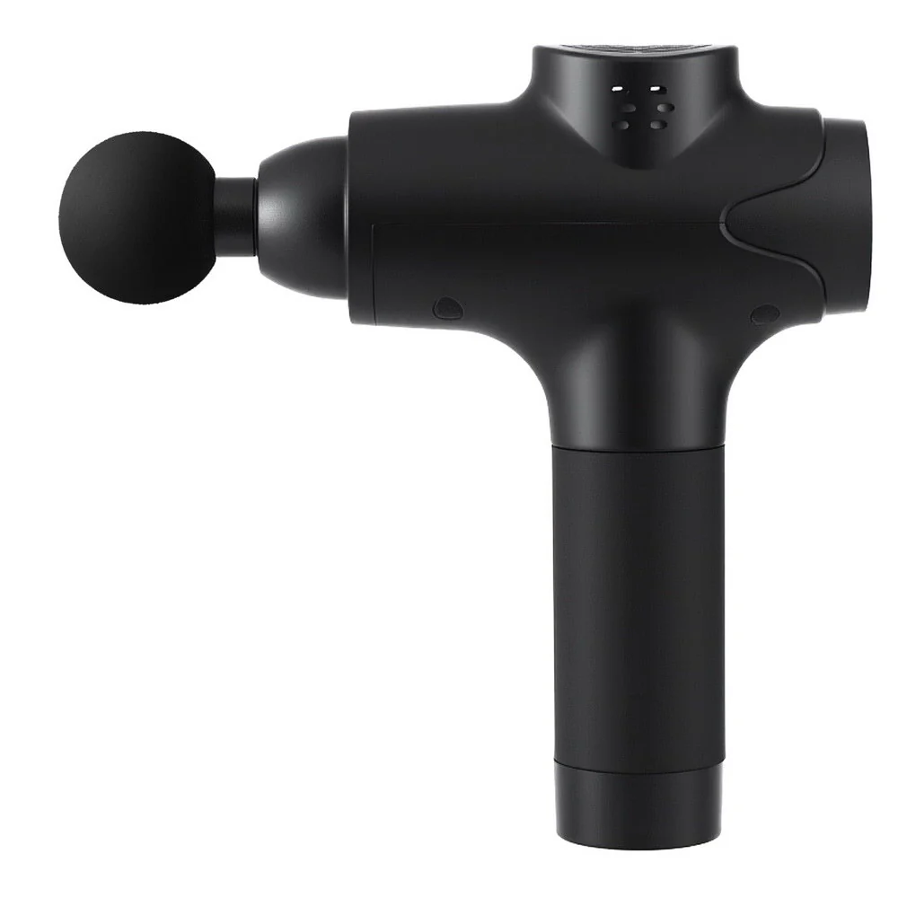 Everfit Massage Gun 30 Speed 8 Heads Vibration Muscle Massager Chargeable Black - Image 3