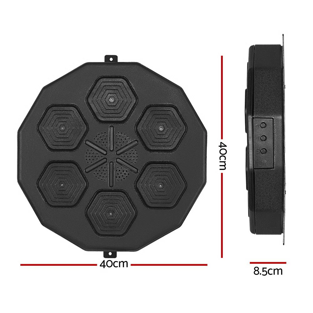 Everfit Music Boxing Machine Bluetooth Target Punching USB Chargeable Home Gym - Image 4