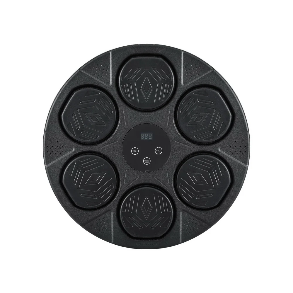 Everfit Music Boxing Machine Bluetooth Wall-Mounted Punch Target with LED Display & Gloves - Image 3