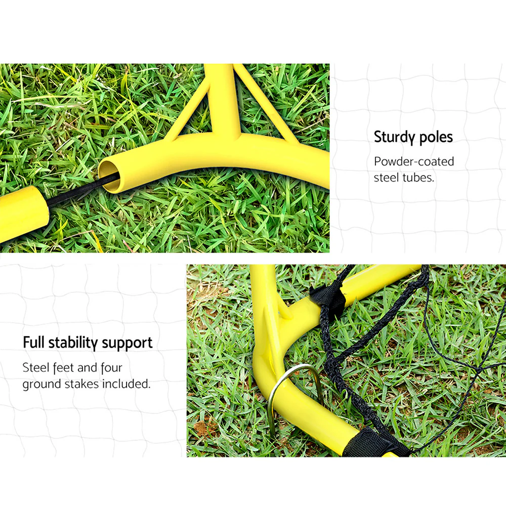 Everfit 3.6m Football Soccer Net Portable Goal Net Rebounder Sports Training - Image 3