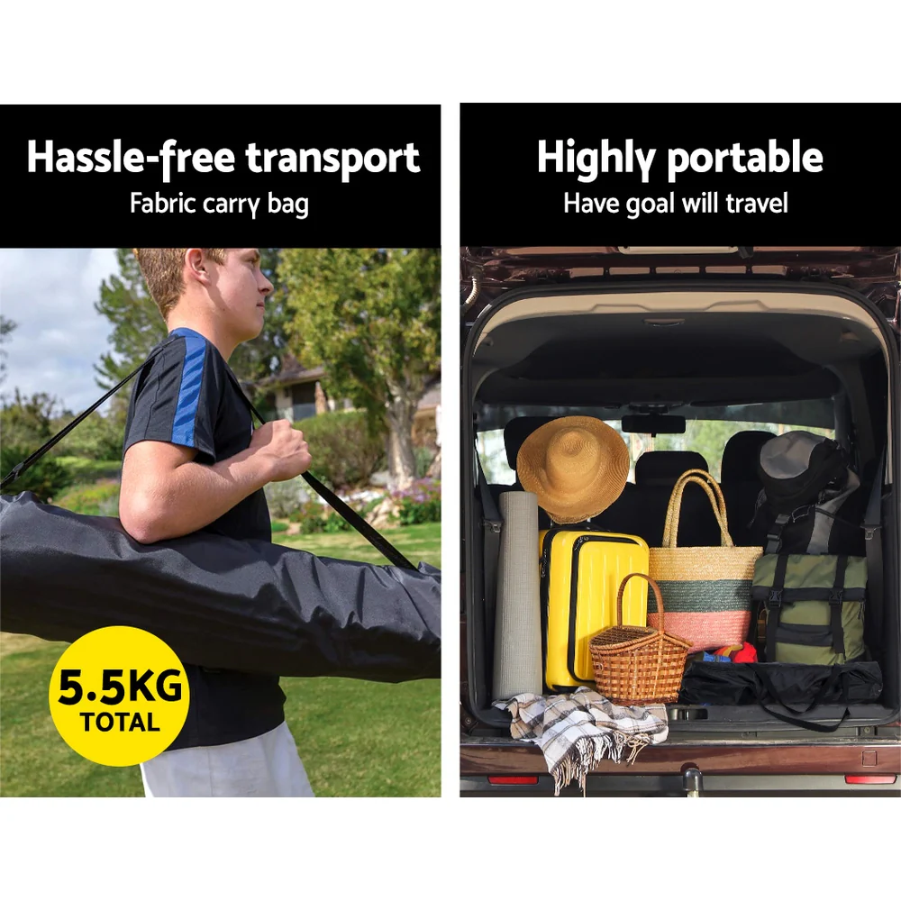 Everfit 3.6m Football Soccer Net Portable Goal Net Rebounder Sports Training - Image 6