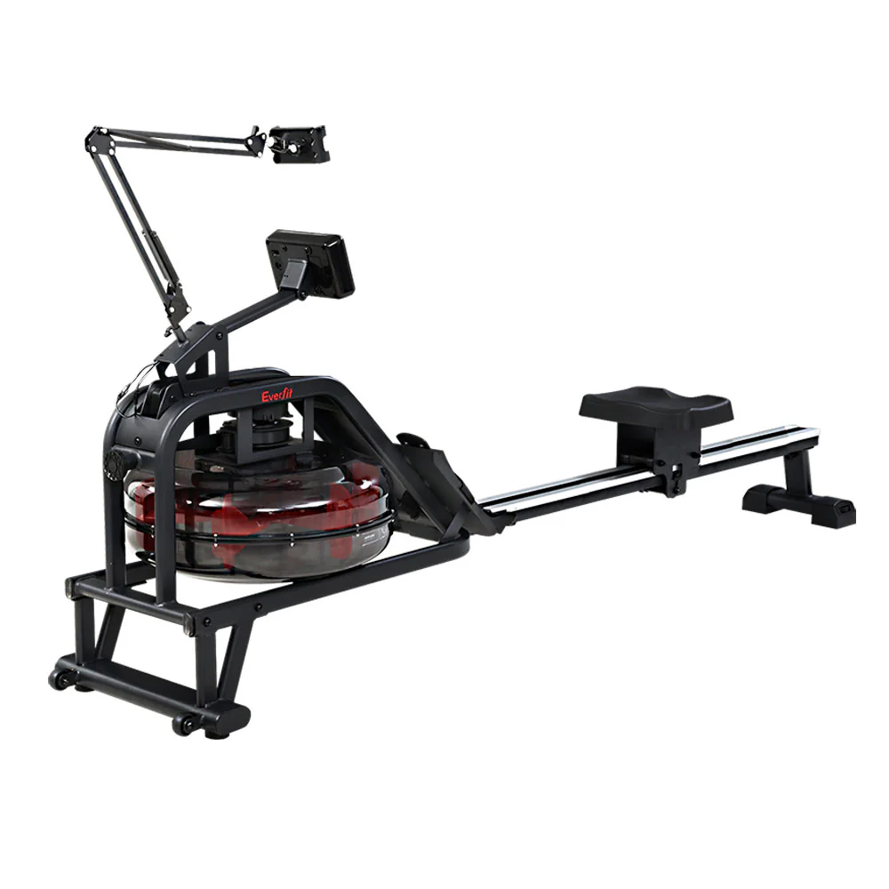 Everfit Rowing Exercise Machine Rower Water Resistance Fitness Gym Home Cardio - Image 3
