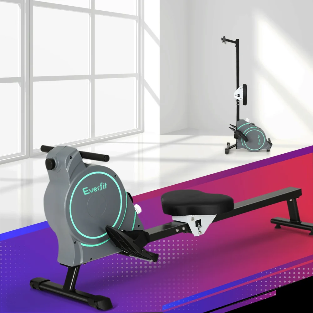 Everfit Rowing Machine 16 Levels Magnetic Rower Gym Home Cardio with APP - Image 7