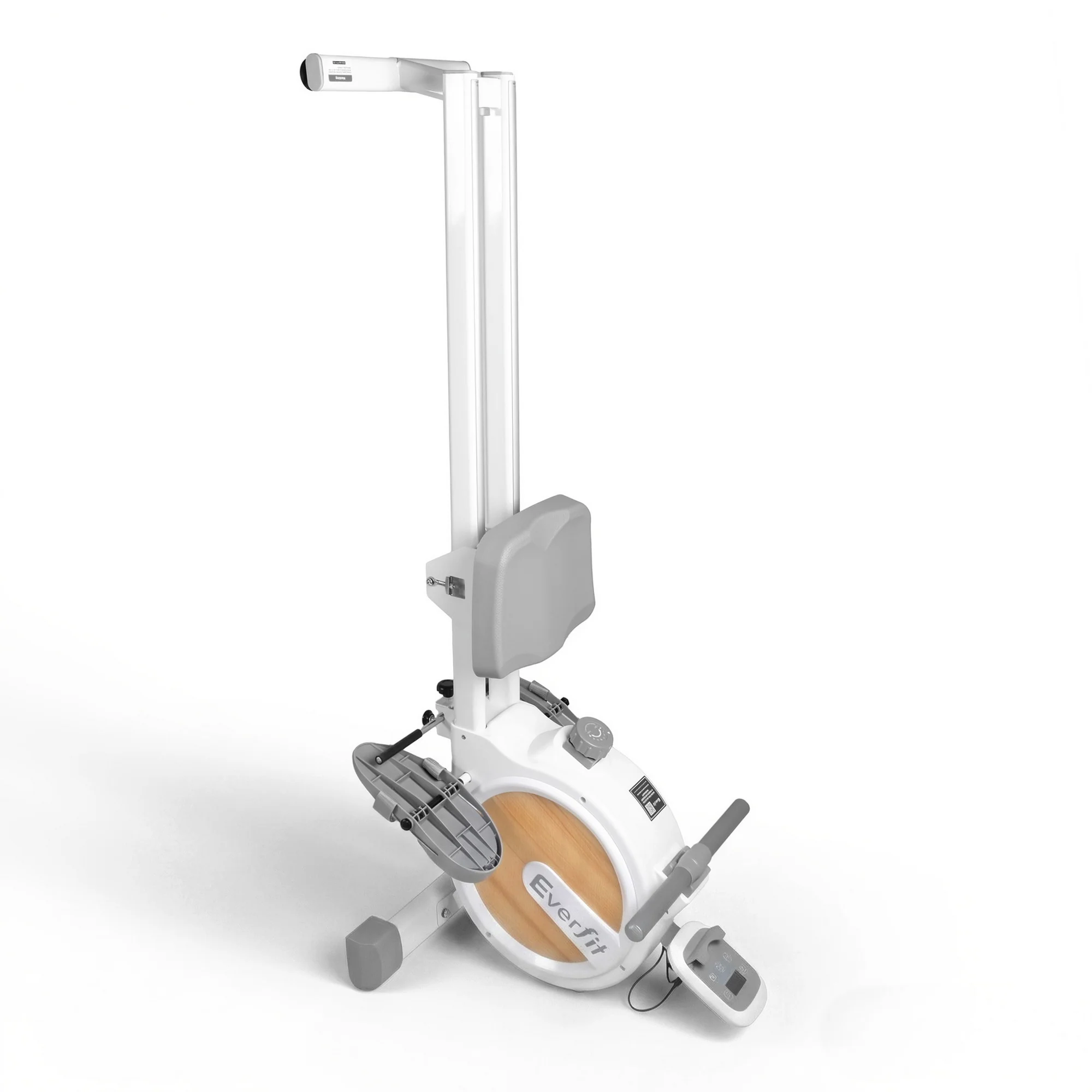 Everfit Rowing Machine for Home Magnetic Rowing Machine App Compatible Quiet Exercise Equipment White - Image 3