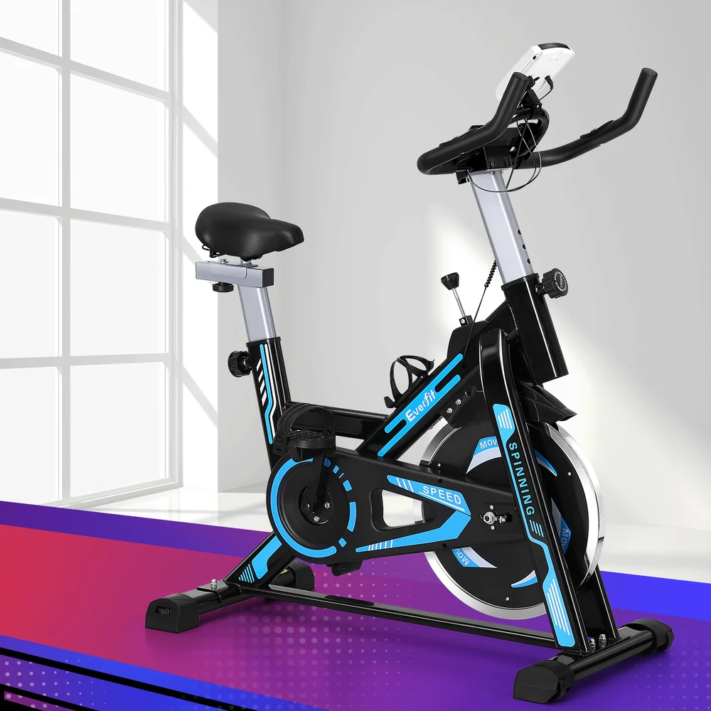 Everfit Spin Bike Magnetic Exercise Bike 13KG Flywheel Fitness 150kg capacity - Image 7