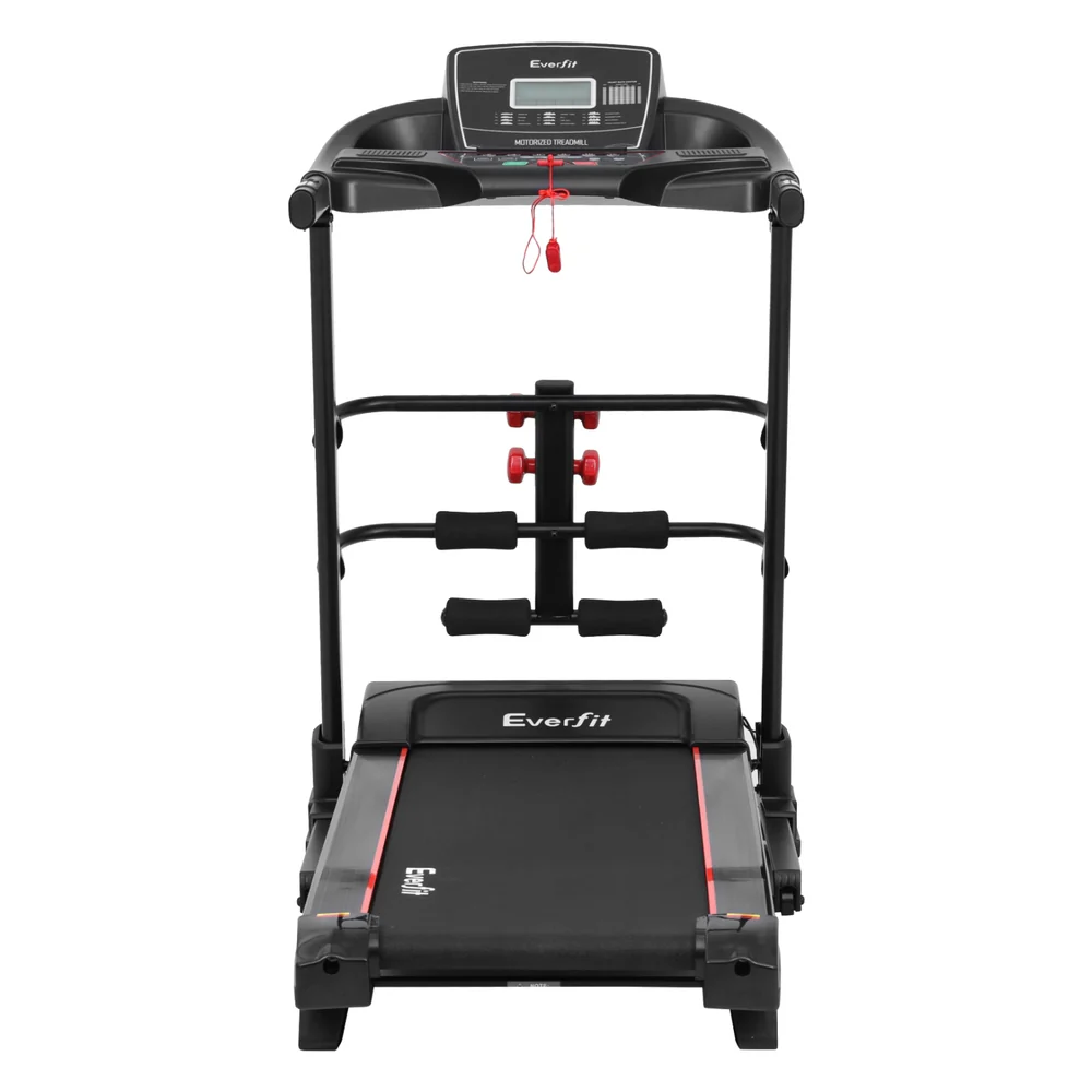 Everfit Treadmill Electric Home Gym Fitness Exercise Machine w/ Sit Up Bar 420mm - Image 4