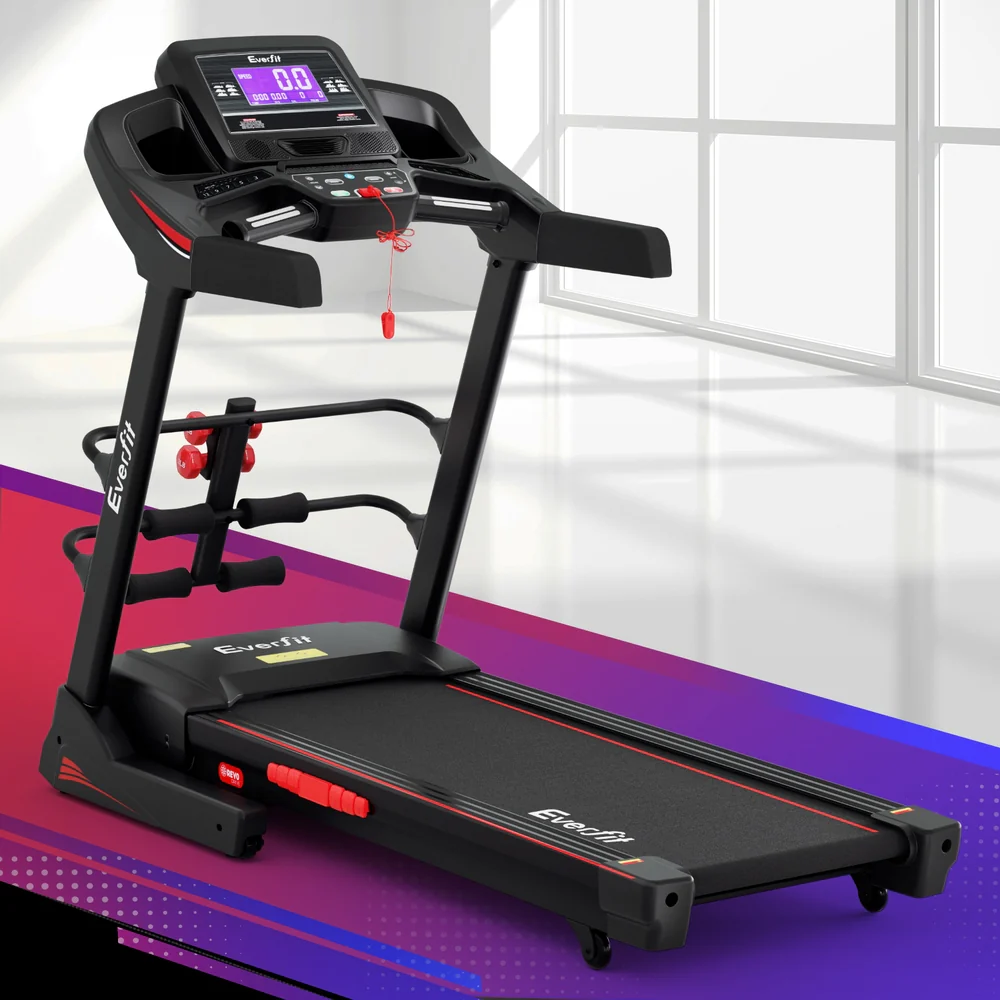 Everfit Treadmill Electric Home Gym Fitness Exercise Machine w/ Sit Up Bar 480mm - Image 2