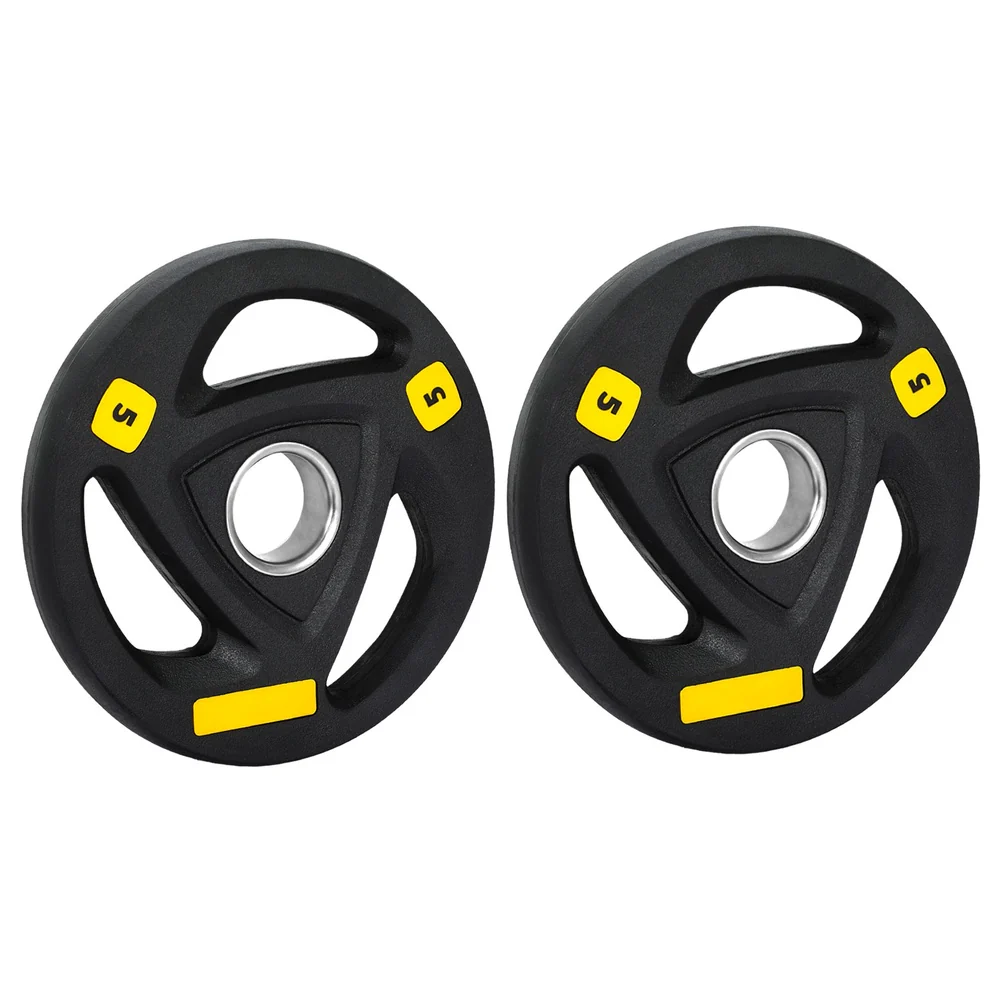 Everfit Weight Plates Standard 5kgx2 Dumbbells Barbells Plate Weight Lifting Home - Image 4