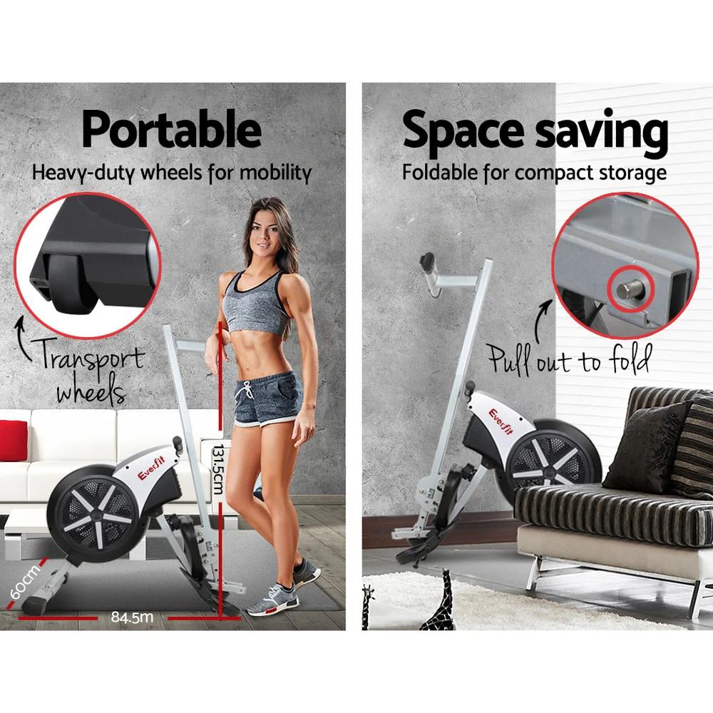 Everfit 8 Level Rowing Exercise Machine - Image 6